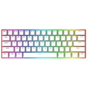 Teclado Redragon Dragonborn White K630-RGB