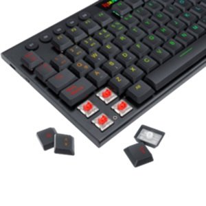 Teclado Redragon Horus FS Black Cableado K619-rgb