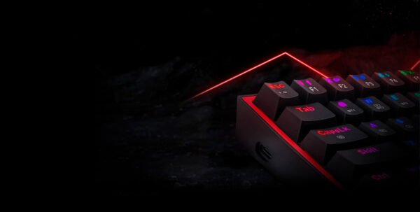 Teclado Redragon Fizz Pro Black Wireless K616-rgb