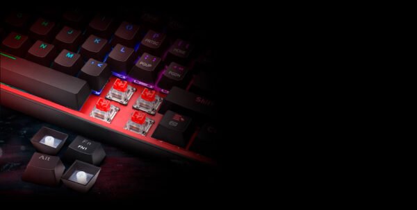 Teclado Redragon Fizz Pro Black Wireless K616-rgb