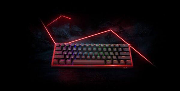 Teclado Redragon Fizz Pro Black Wireless K616-rgb