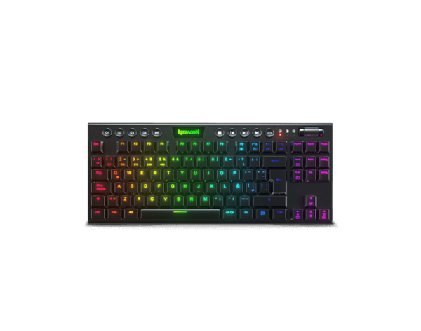 Teclado Redragon Horus TKL Black K621-Rgb Wireless
