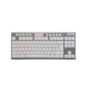 Teclado Redragon Horus TKL White Cableado K622w-RGB