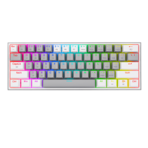 Teclado Redragon Fizz Pro Grey-White Wireless K616-rgb