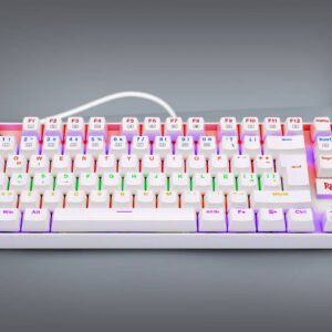 Teclado Redragon Kumara 2 white Rainbow