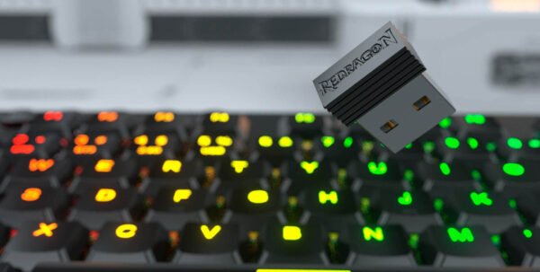 Teclado Redragon Horus TKL Black K621-Rgb Wireless